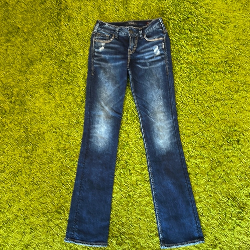 Suki Silver Jeans boot cut